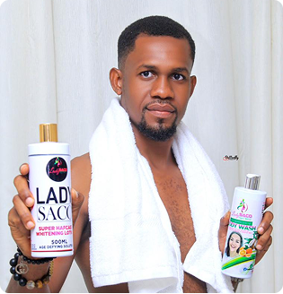 Saco Half Cast Lotion &  Body Wash